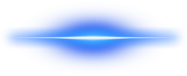 Glowing Blue Neon Line